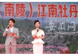 南陵江南牡丹文化旅游節于4月10日在蕪湖南陵開幕
